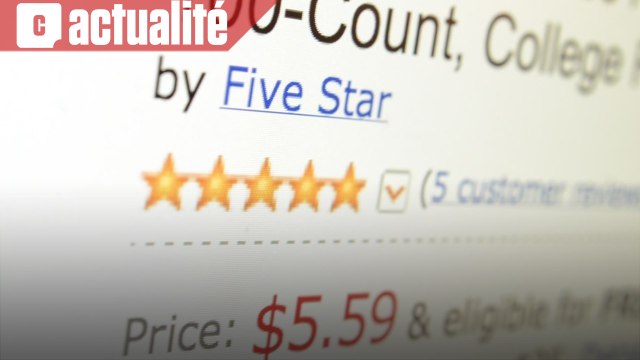 Fausses critiques sur Amazon.com, trois vendeurs poursuivis