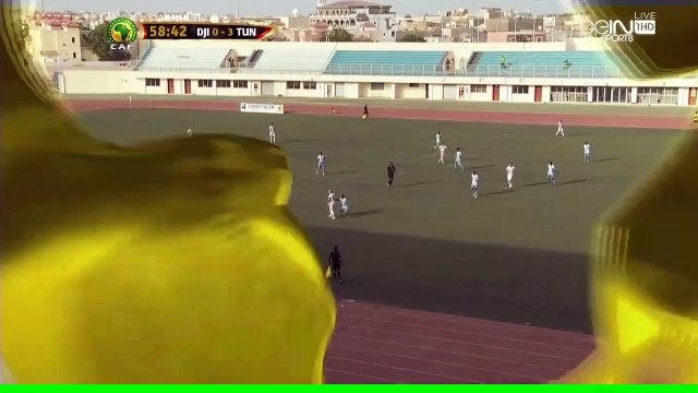 0-3 Taha Yassine Khenissi Goal CAF Nations Cup Qual. Group A - 03.06.2016, Djibouti 0-3 Tunisia