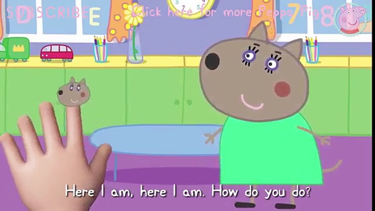 Peppa PIg Finger Family  song Pig Tv