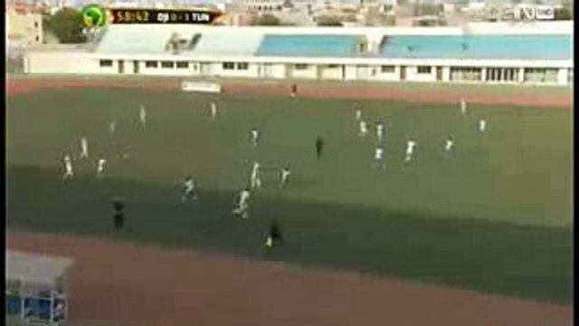 Goal Taha Khenissi -Djibouti vs Tunisia 0-3 03-06-2016