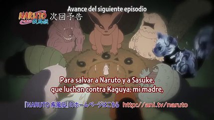 Naruto shippuden capitulo 464 avance sub español