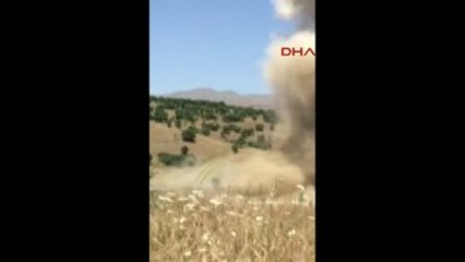 Diyarbakır Patlayıcının İmha Anı