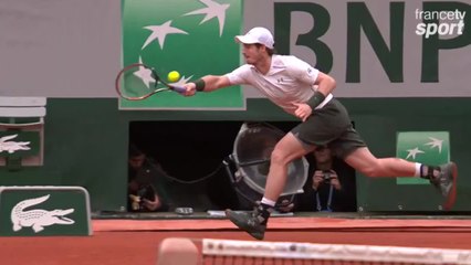 Le passing somptueux en bout de raquette de Murray !