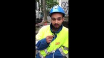 La crue de la Seine filmée sur le Snapchat de BFMTV