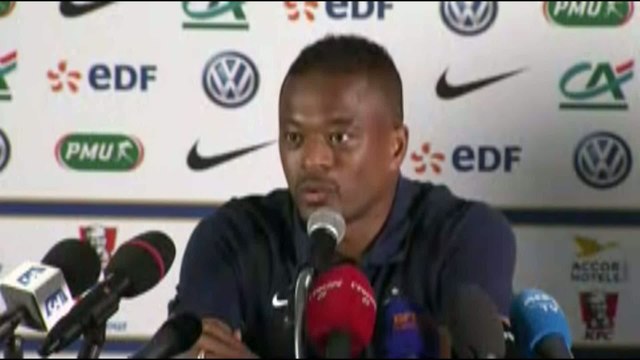 Foot - Amicaux - Bleus : Evra «Ce sont des mensonges»