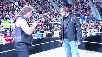 Chris Jericho demands an apology from Dean Ambrose- Raw, April 25, 2016