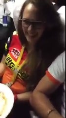 Video Got Viral - Yuvraj Singh celebrating with SRH after winning.