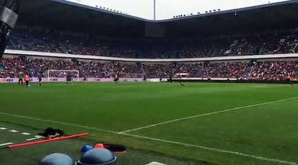 Les Diables s'entraînent sur la pelouse de Genk