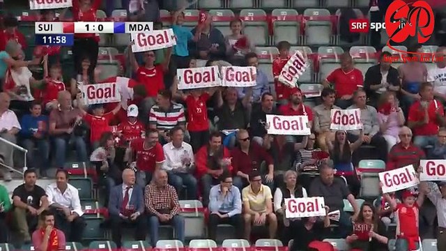 Blerim Dzemaili GOAL Switzerland 1 - 0 Moldova 03/06/2016