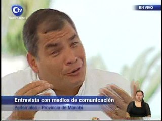 Correa habla sobre la omisión de la gasolina súper