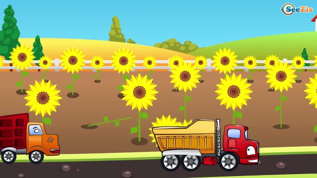 ✔ Dessins animé voiture. Camion de pompiers pour enfants, Voiture de course. Tiki Taki Voitures ✔