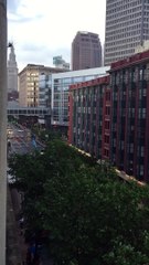 Fast and Furious 8 : scène d'action dans les rues de Cleveland