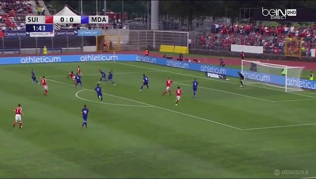 Blerim Dzemaili super Bycycle SHOOT -Switzerland 1-0 Moldova - 03-06-2016
