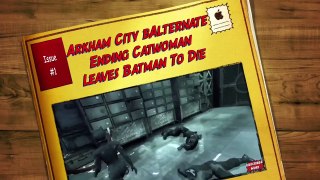 Arkham City Alternate Ending Catwoman Leaves Batman To Die HD