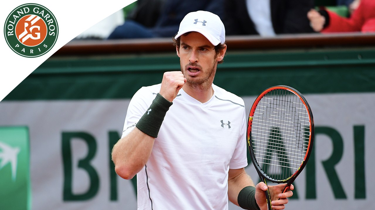 Temps forts Murray-Wawrinka Roland-Garros 2016 / Demi-finale