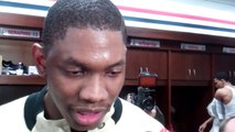 Kevin Seraphin Post-Game - Wizards vs Spurs - 1/13/2015 - Truth About It.net