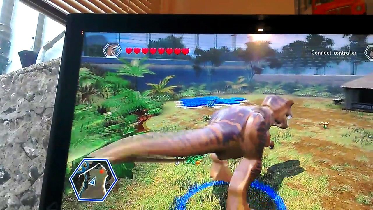 Lego Jurassic world:T.rex gameplay
