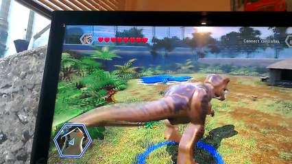 Lego Jurassic world:T.rex gameplay