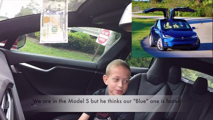 $100 Bill Tesla Model S P90D Ludicrous Challenge