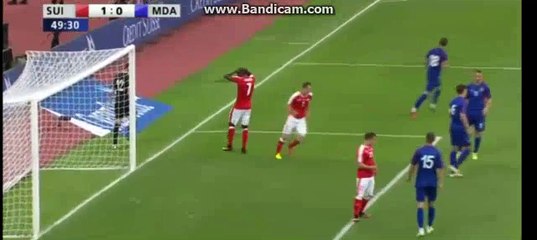 Embolo super Chance - Switzerland 1-0 Moldova 03.06.2016
