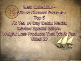 Top 5 Fit Tea 14 Day Detox Herbal Review Or Weight Loss Products That Work Fast 2016 Video 27