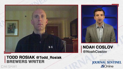 Rosiak: 1 Up & 1 Out for Brewers