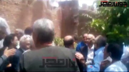 ابو عيطة يقدم واجب العزاء فى وفاة شاهندة مقلد بالمنوفية