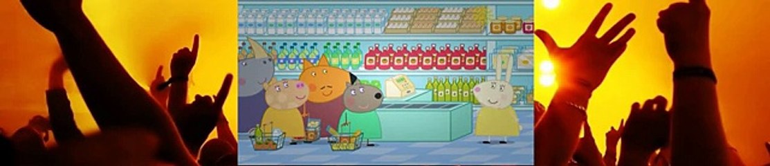 Peppa Pig. Miss Rabbit's Day Off. Mummy Pig and Daddy Pig and George Pig