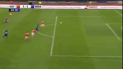 Radu Ginsari Goal - Switzerland vs Moldova 1.1 friendly match 03-06-2016