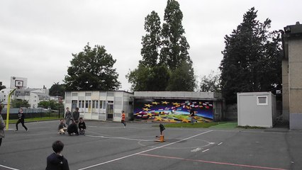 Lancement de la fusée n°2 " Patator " - Collège interparoissial Saint-Lô (Manche)