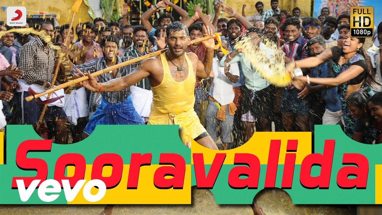 New Tamil Movie Maruthu || Sooravalida Song Video || Vishal || Sri Divya || D. Imman