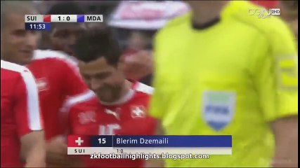 Switzerland vs Moldova 2-1 All Goals & Highlights HD 03.06.2016