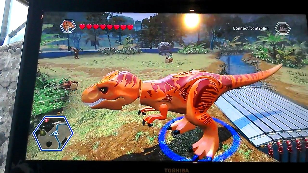 Lego Jurassic world:T.rex gameplay 2