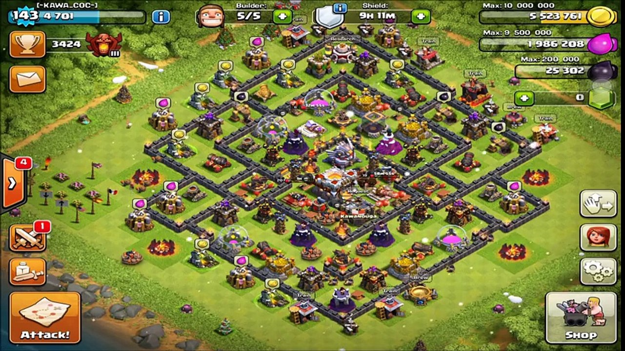 Clash Of Clans FR - LES ABONNÉS ATTAQUENT EN GDC ! LE MASSACRE 