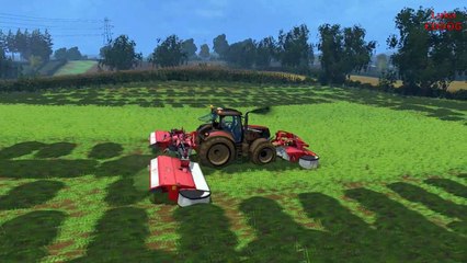 Farming Simulator 15 - Fauchage et Andainnage de Luzerne