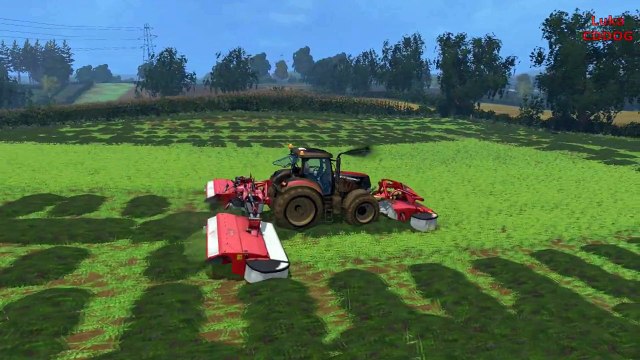 Farming Simulator 15 - Fauchage et Andainnage de Luzerne