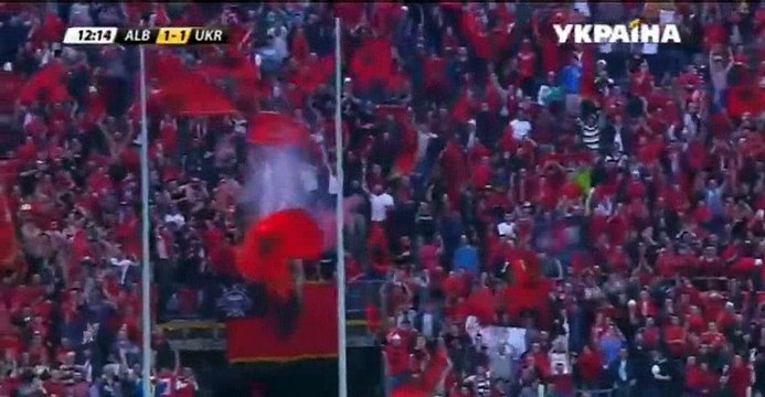 Armando Sadiku Goal HD - Albania 1-1 Ukraine 03.06.2016