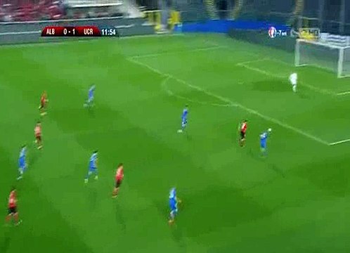 Armando Sadiku Goal 1-1 Albania vs Ukraine