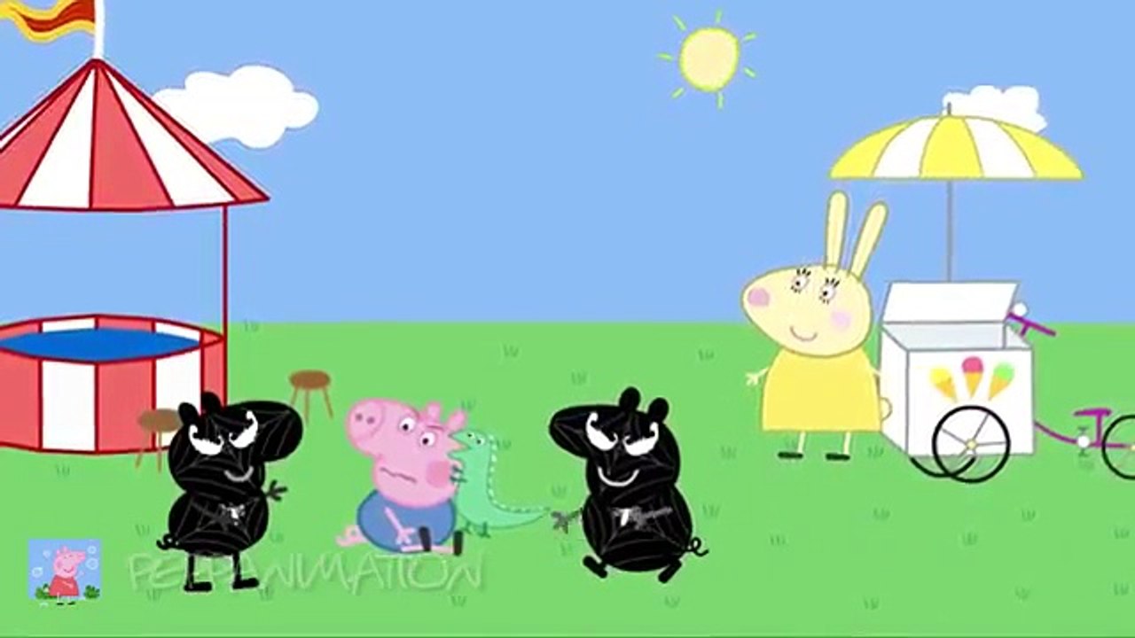 Peppa Pig Little George Cry and Helped Superman by Peppanimation