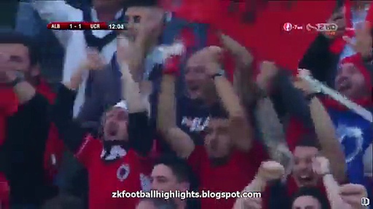 Armando Sadiku Goal HD - Albania 1-1 Ukraine 03.06.2016 HD