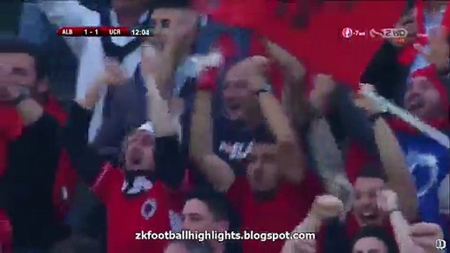 1-1 Armando Sadiku Goal HD - Albania vs Ukraine 03.06.2016 HD