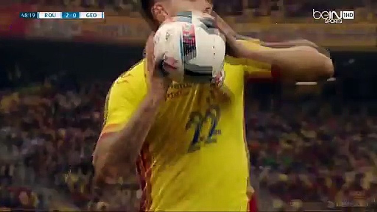 3-0 Nicolae Stanciu Goal HD - Romania vs Georgia 03.06.2016