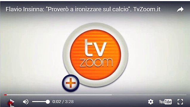 Intervista a Flavio Insinna dal sito TvZoom : Proverò a ironizzare sul calcio su Rai 1