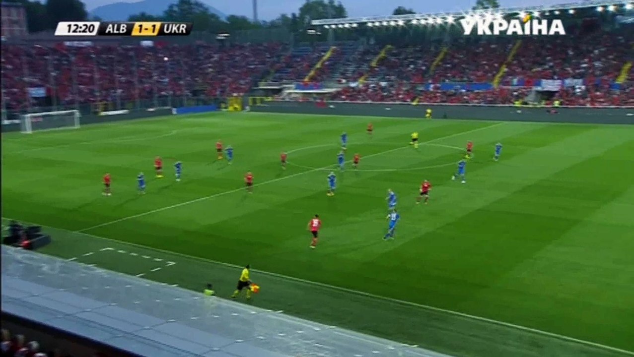 Armando Sadiku Goal HD - Albania 1-1 Ukraine - 03-06-2016