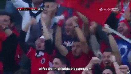 Half Time Goals HD - Albania 1-1 Ukraine 03.06.2016 HD