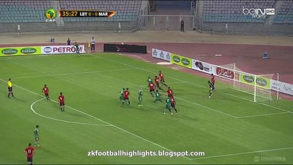 1364  Nabil Dirar Goal HD - Libya 0-1 Morocco 03.06.2016 HD