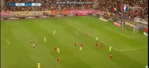 Nikolae Stanciu Goal - Romania 3-0 Georgia friendly match  03-06-2016