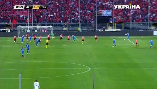 Taras Stepanenko Goal HD - Albania 0-1 Ukraine - 03-06-2016