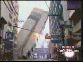 Building Collapses After Strong Earthquake