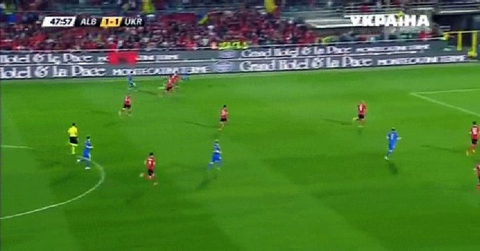 Andriy Yarmolenko Goal HD - Albania 1-2 Ukraine 03.06.2016